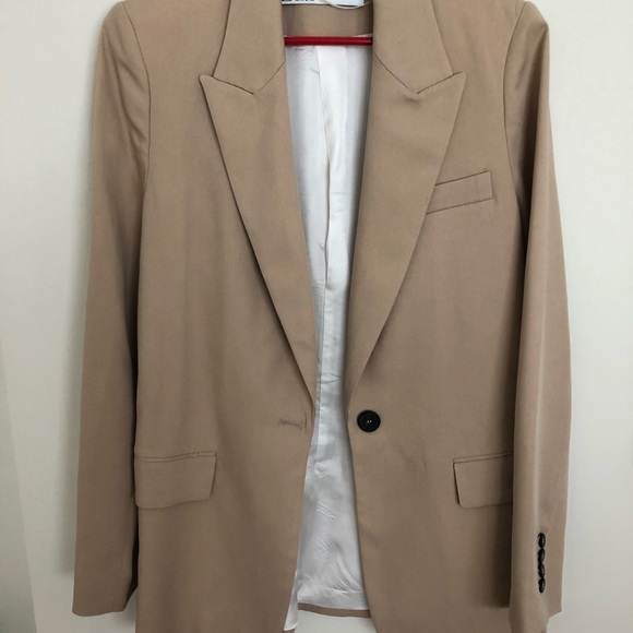 Zara Camel Beige Blazer - Picture 3 of 4